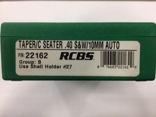 RCBS TAPER CRIMP 40SW