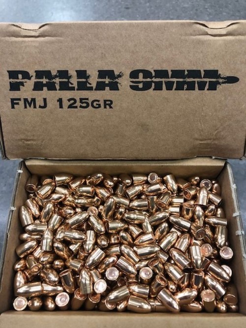 PALLA9MM C 355 125 GR RN FMJ