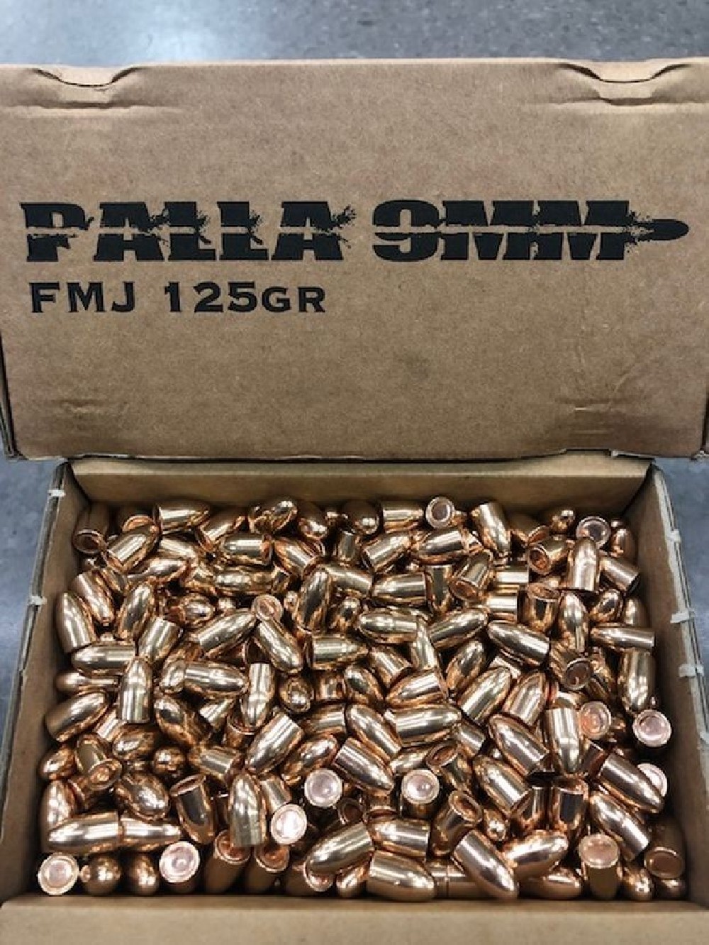 PALLA9MM C 355 125 GR RN FMJ