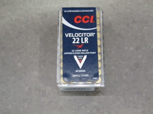 CCI CARICHE 22 LR VELOCITOR GR 40
