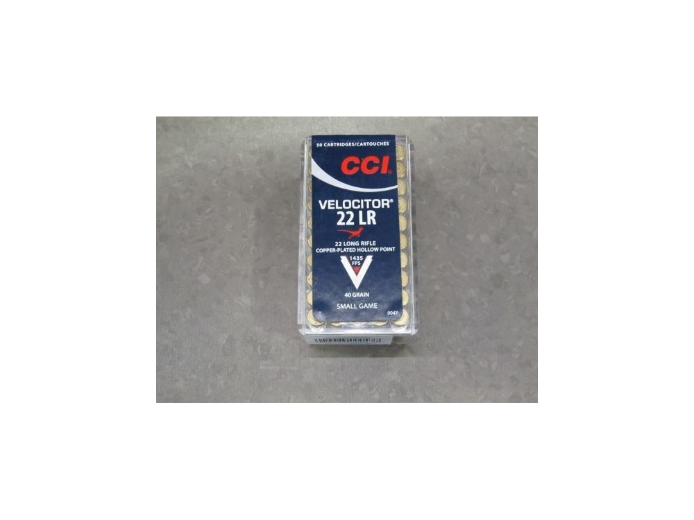 CCI CARICHE 22 LR VELOCITOR GR 40