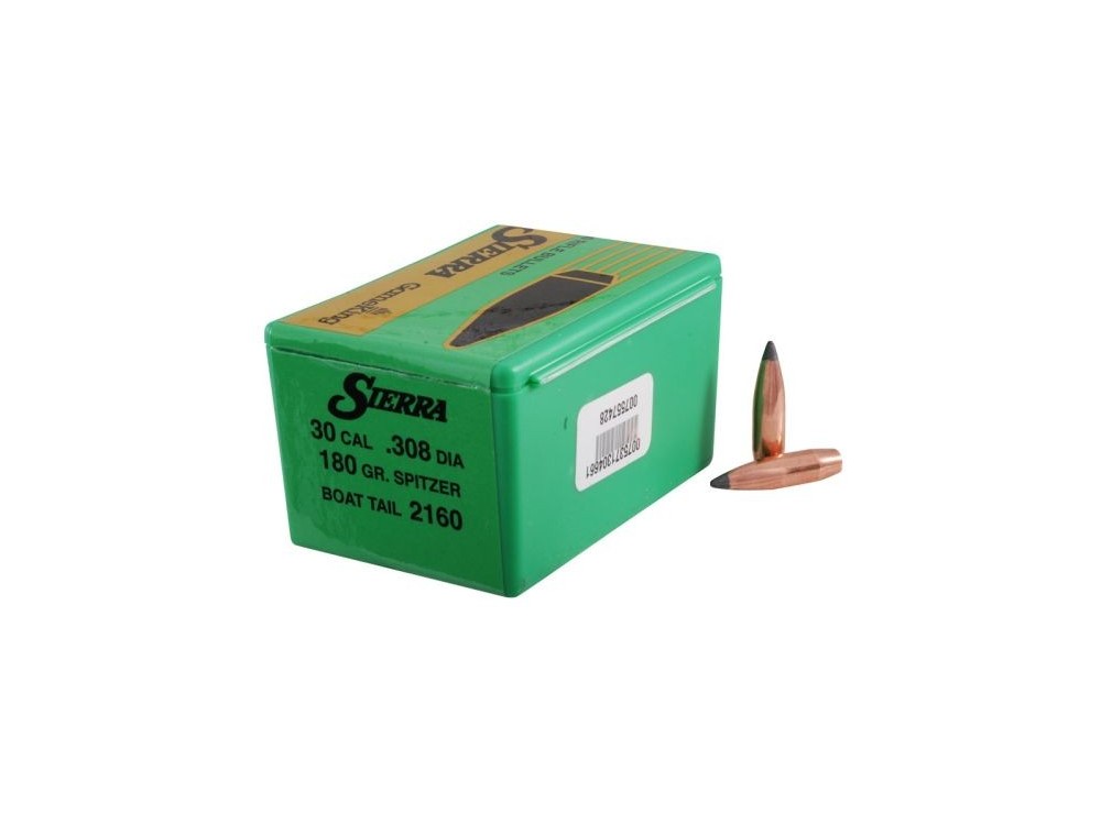 SIERRA PALLE CAL30 180 GR SPBT