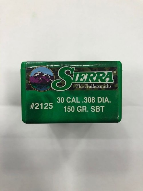 SIERRA PALLE CAL30 150 GR SPBT
