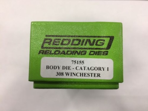 REDDING BODY DIE 308 WIN CAT.1