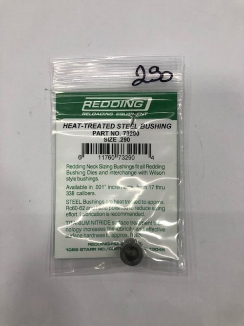 REDDING BUSHING STEEL SIZE 290