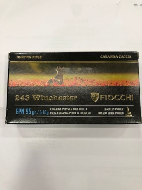 FIOCCHI CARICHE 243 WIN GR 95 EPN