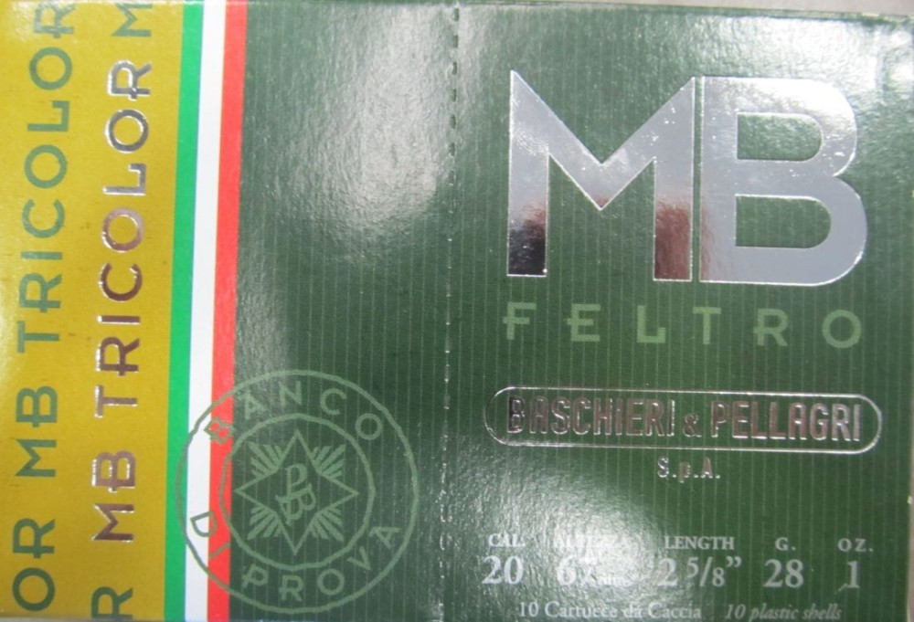 BASCHIERI CARTUCCE TRICOLOR C20 PB7