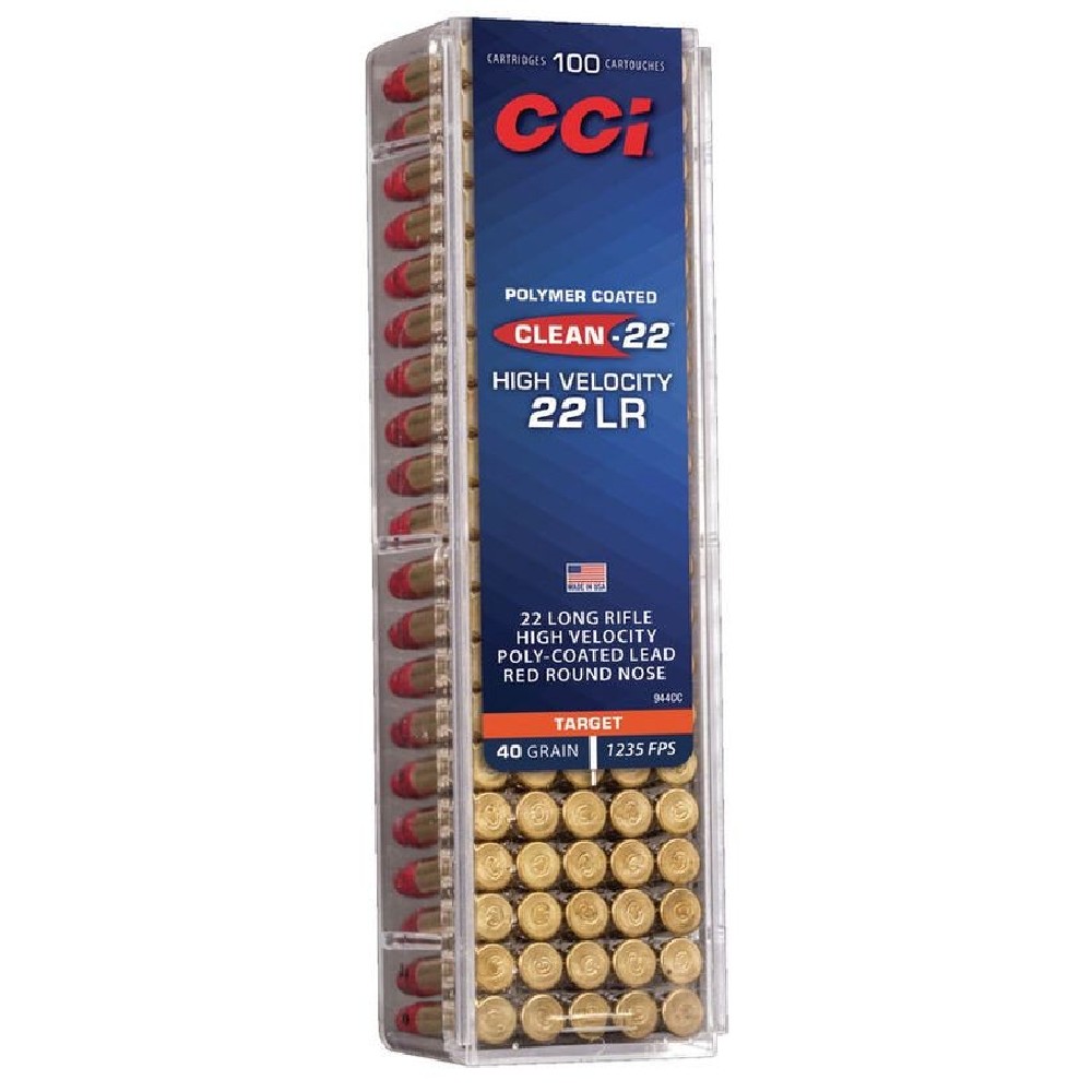 CCI CARICHE 22LR TARGET 40GR RED