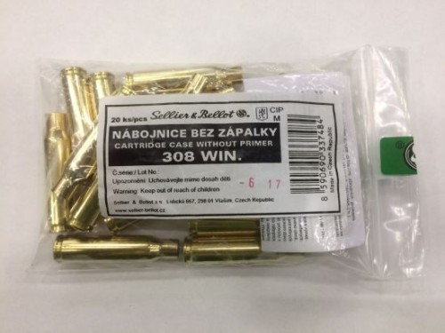 S&B BOSSOLI 308 WIN QT 20 PZ