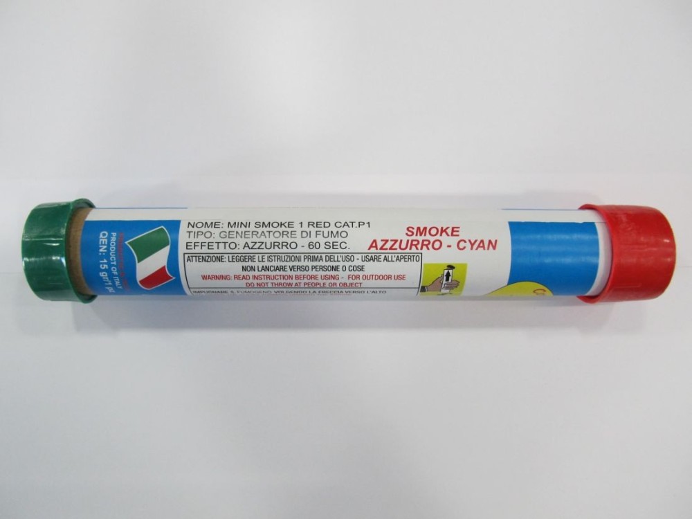 FUMOGENO MRSMOKE AZZURRO 1 MINUTO