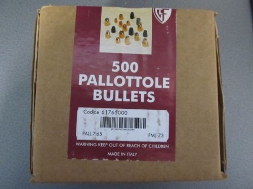 FIOCCHI PALLE FMJ 7,65 GN 73
