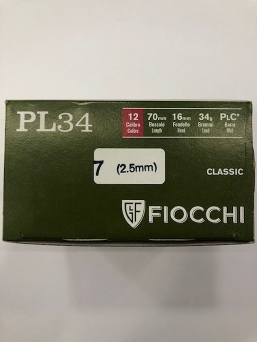 FIOCCHI CART CLASSIC C12 PL34 PB 7