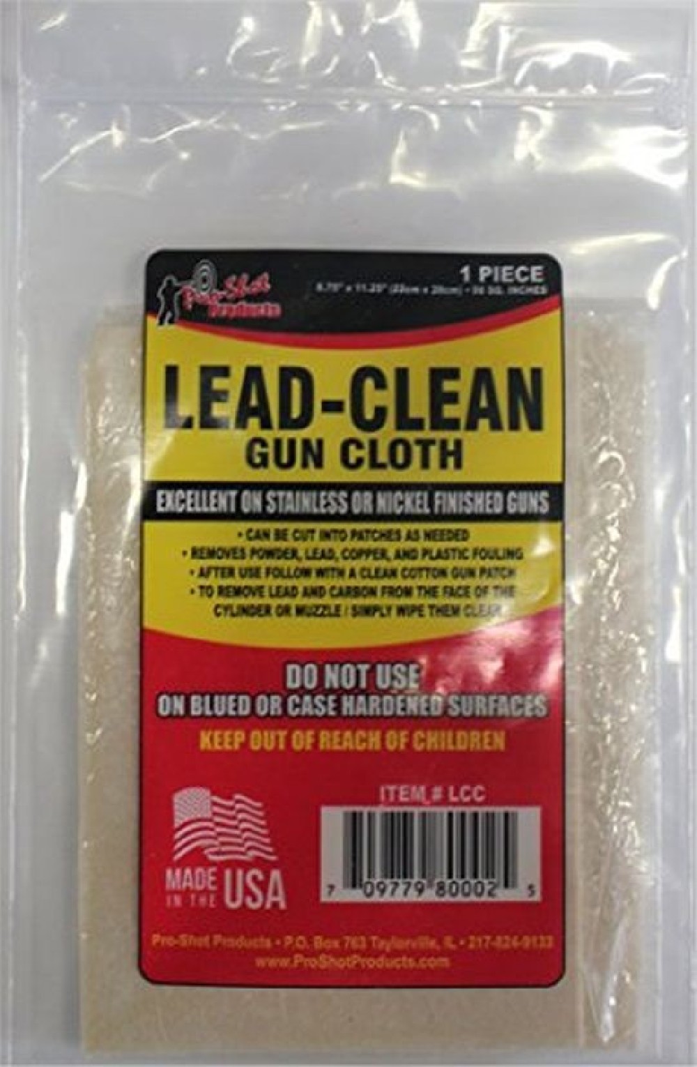 PRO SHOT PANNO PULIZIA LEAD CLEAN