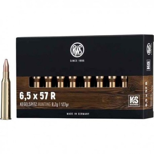 RWS CARICHE 6,5X57 GR127 KS