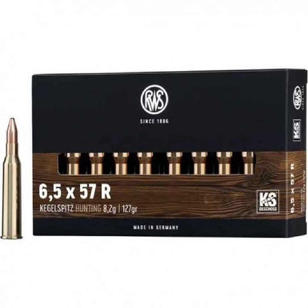 RWS CARICHE 6,5X57 GR127 KS