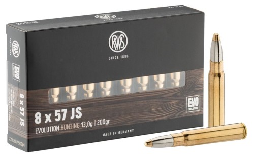 RWS CARICHE 8 X 57 JS GR 200 EVO