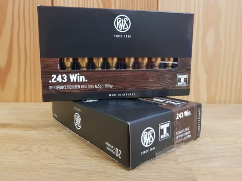 RWS CARICHE 243 WIN GR 100 TM