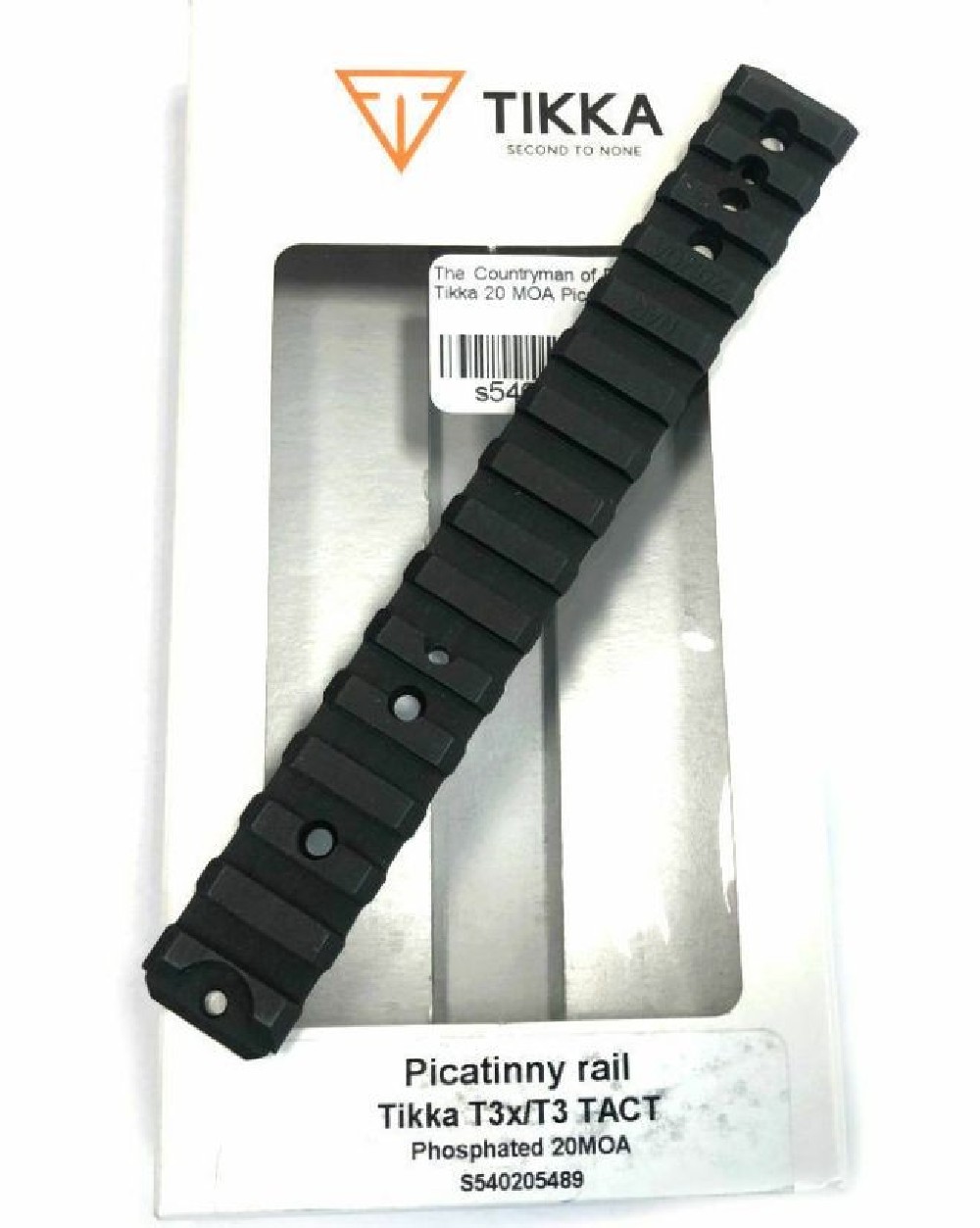 TIKKA RAIL PICATINNY T3X TACT 20MOA