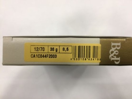 BASCHIERI CARTUCCE SHORT RANGE C12