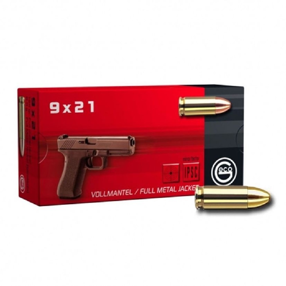 GECO CARICHE 9X21 FMJ 124 GR