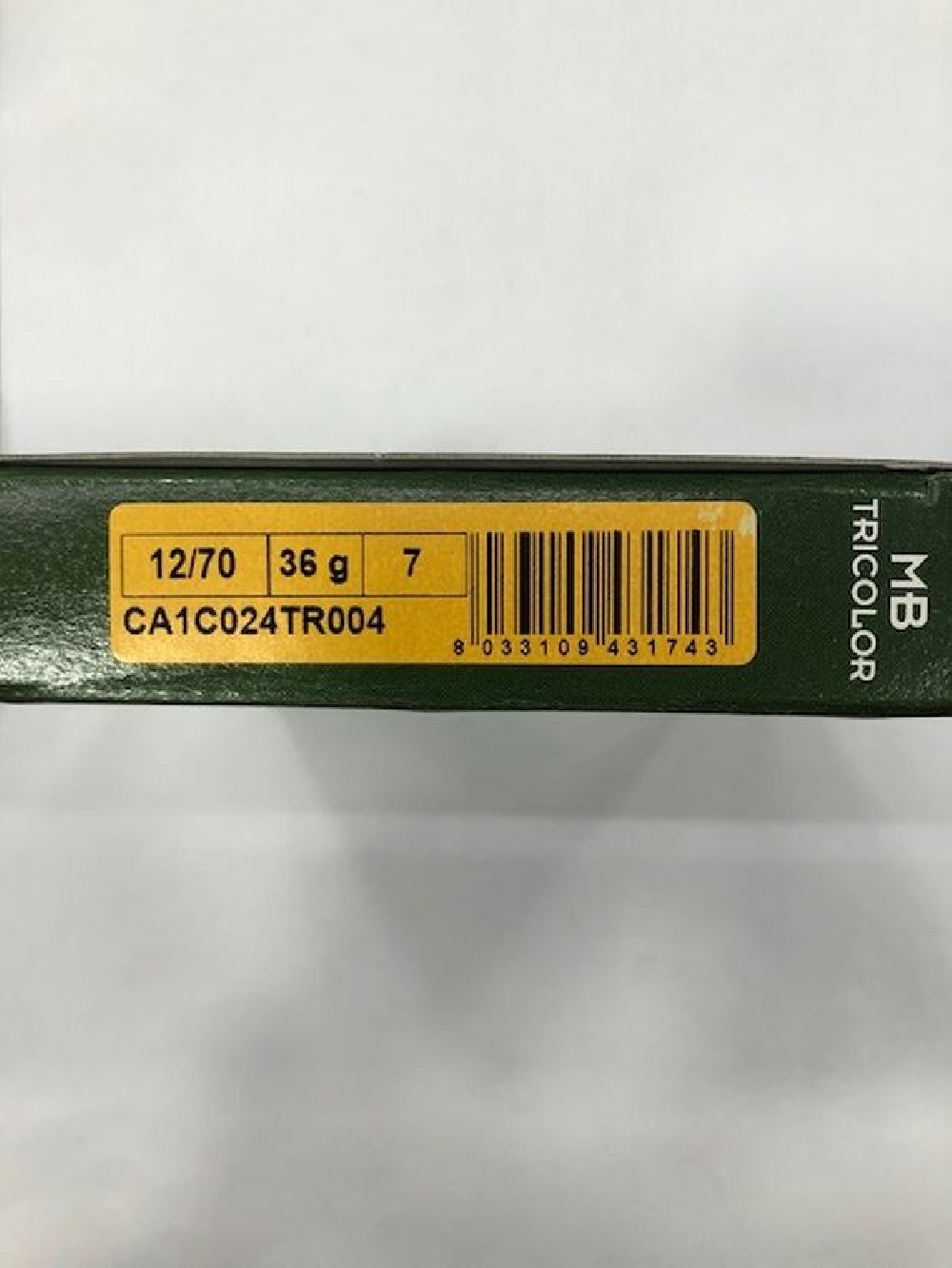 BASCHIERI CARTUCCE TRICOLOR PB 7