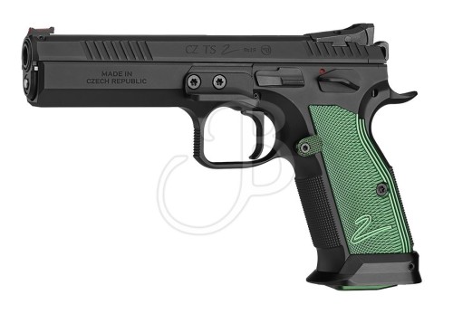 CZ PISTOLA TS2 GREEN 9X21