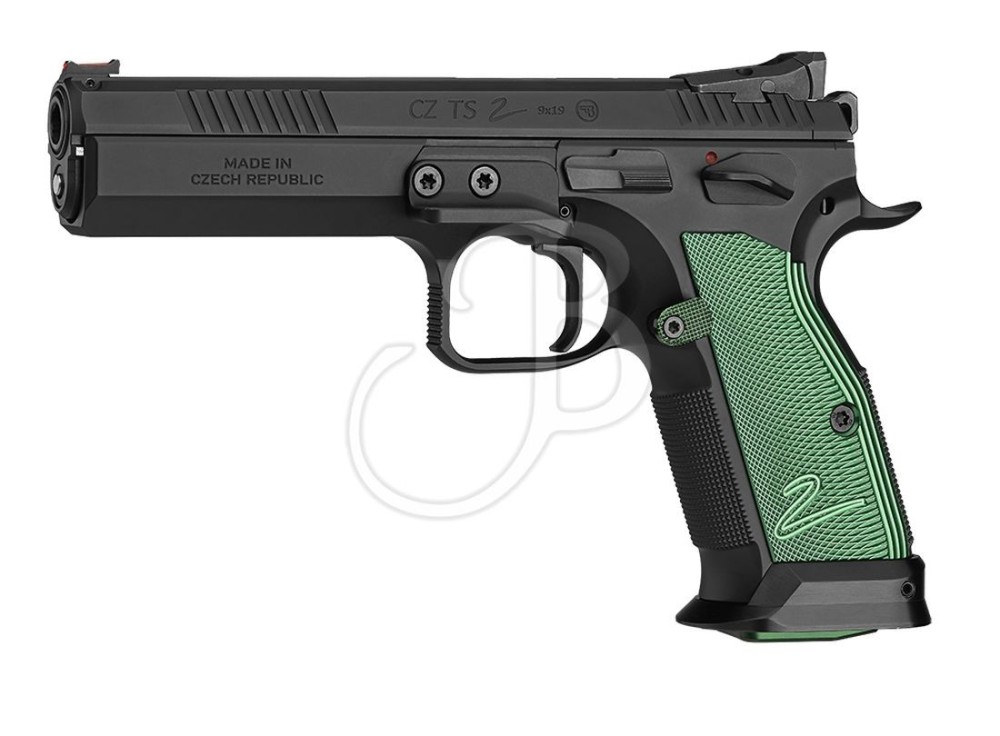 CZ PISTOLA TS2 GREEN 9X21
