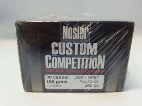 NOSLER C30 GR 168 HPBT QT 250