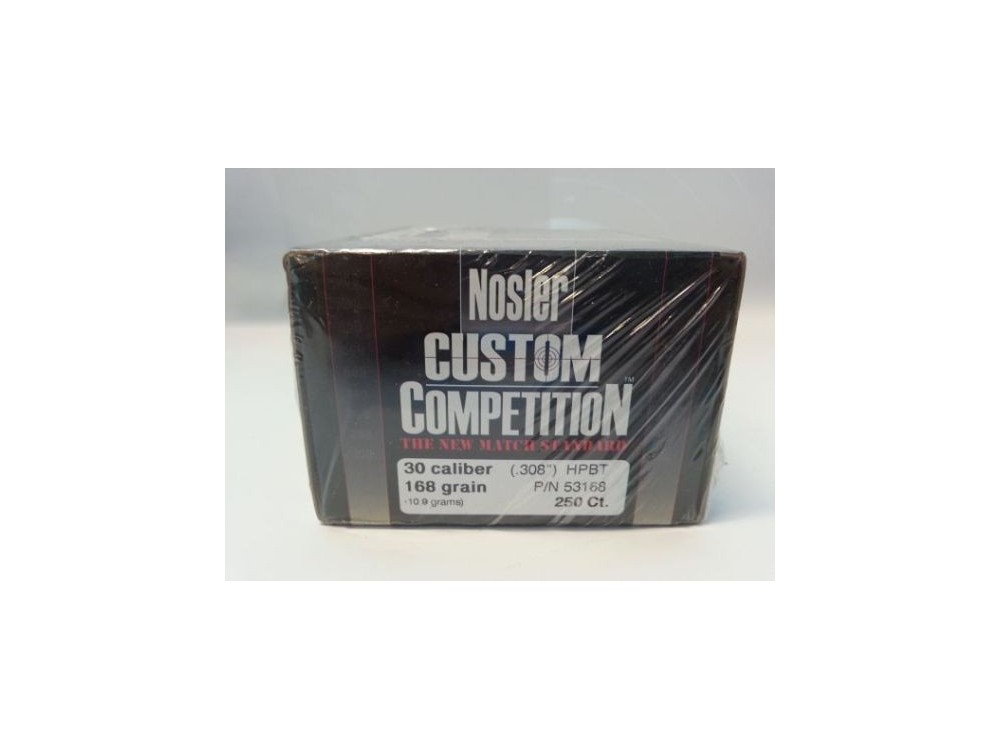 NOSLER C30 GR 168 HPBT QT 250