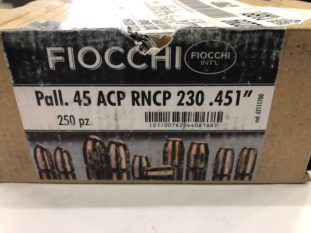 FIOCCHI PALLE RAMATE C45 GR230 RNCP