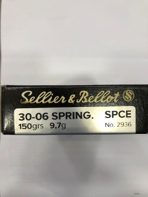S&B CARICHE 30-06 SPCE 150 GR