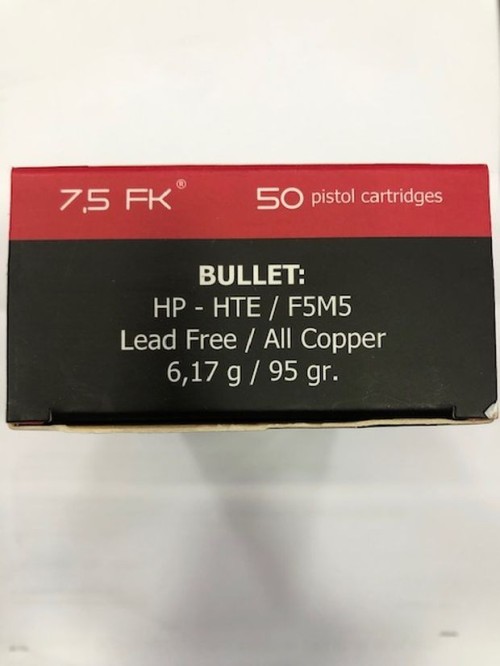 FKBRNO CARICHE 7,5 FK 95 GR HTE