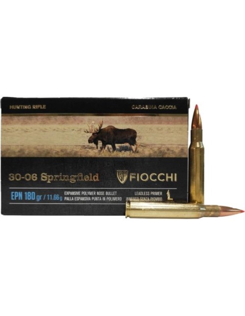 FIOCCHI CARICHE 30-06 GR 180 EPN