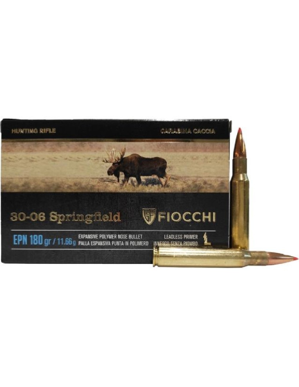 FIOCCHI CARICHE 30-06 GR 180 EPN