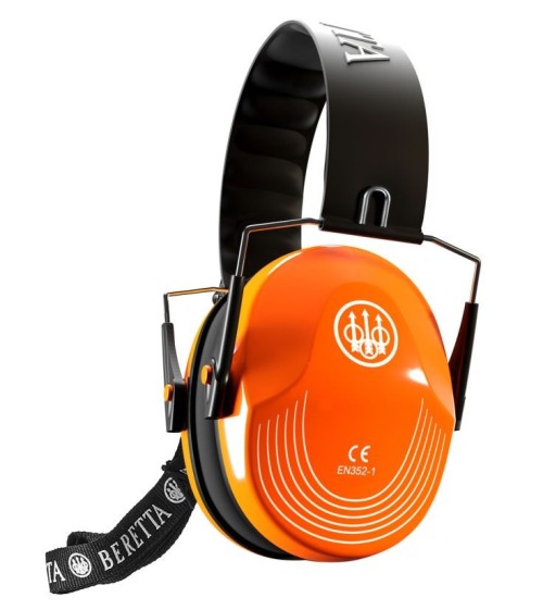 BERETTA CUFFIE DA TIRO ORANGE FLUO