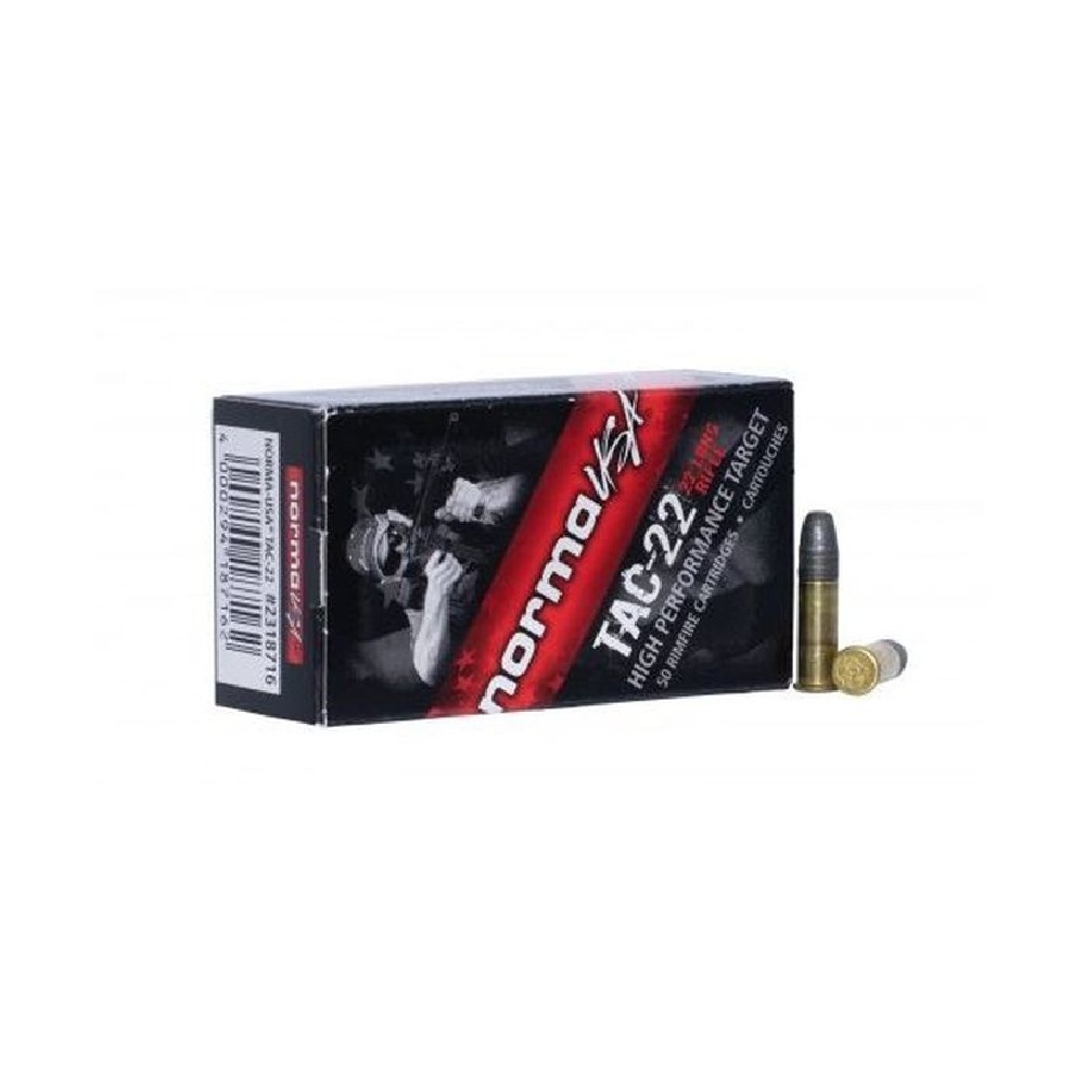 NORMA CARICHE 22LR SUBSONIC TAC22