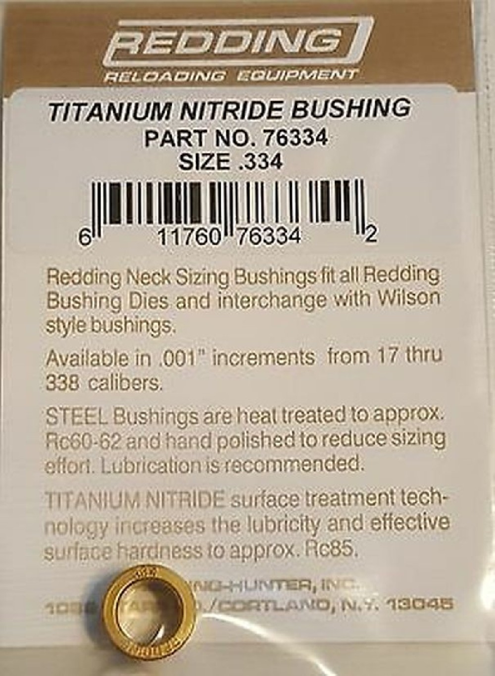 REDDING BUSHING SIZE 334