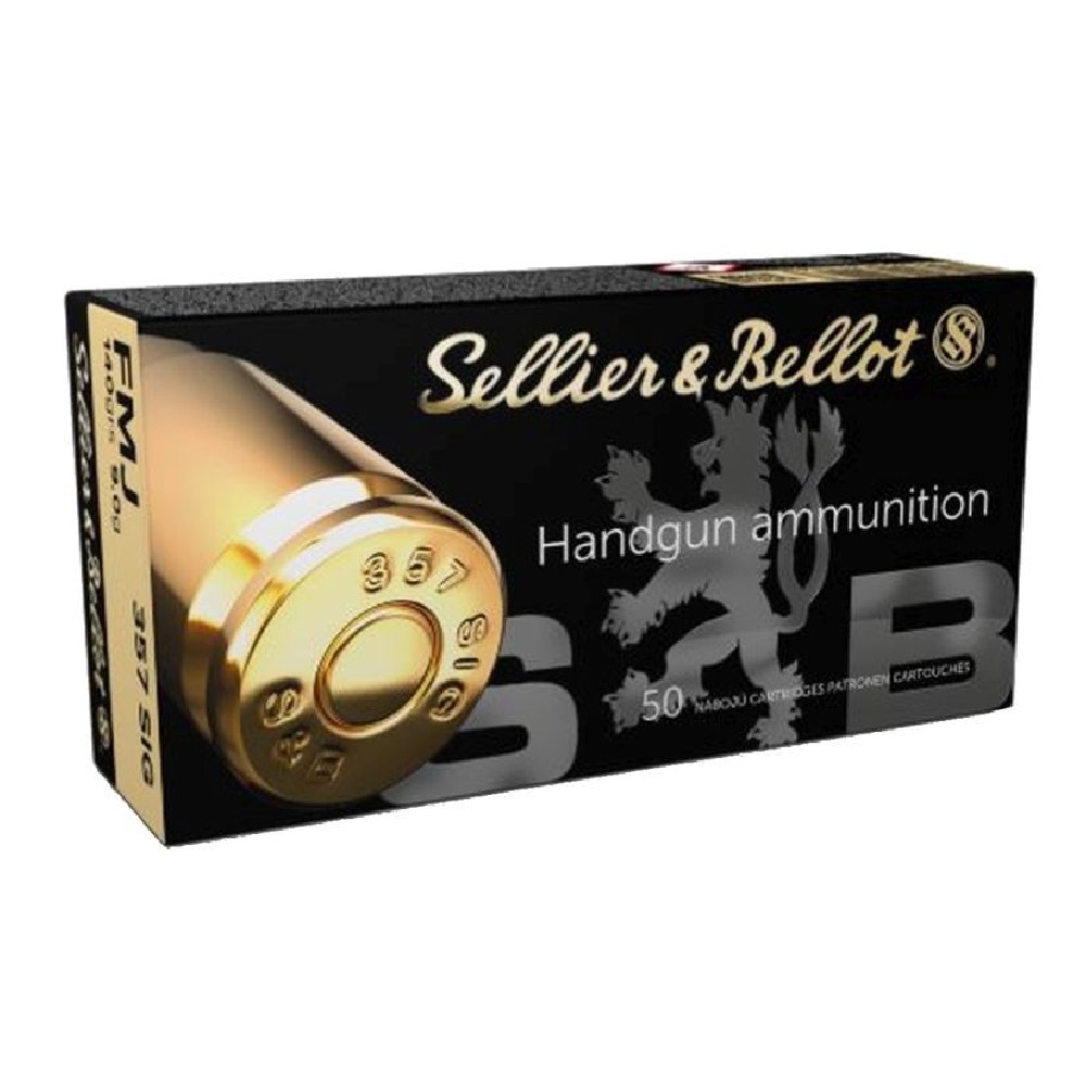 S&B CARICHE 357 MAG SIG FMJ 140