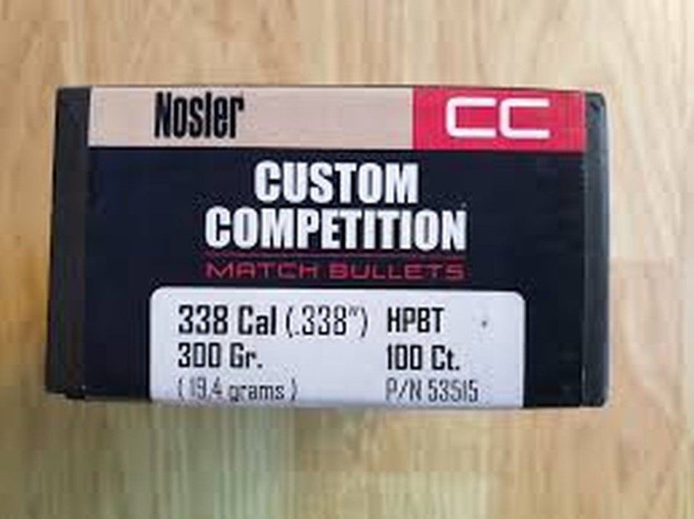NOSLER C338 GR 300 HPBT QT 100