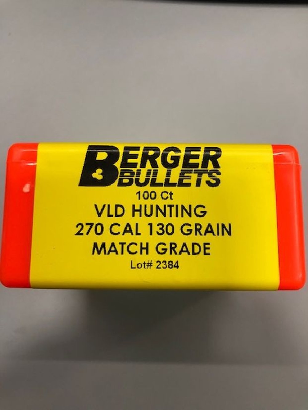 BERGER PALLE C 270 GR 130 VLD HUNT