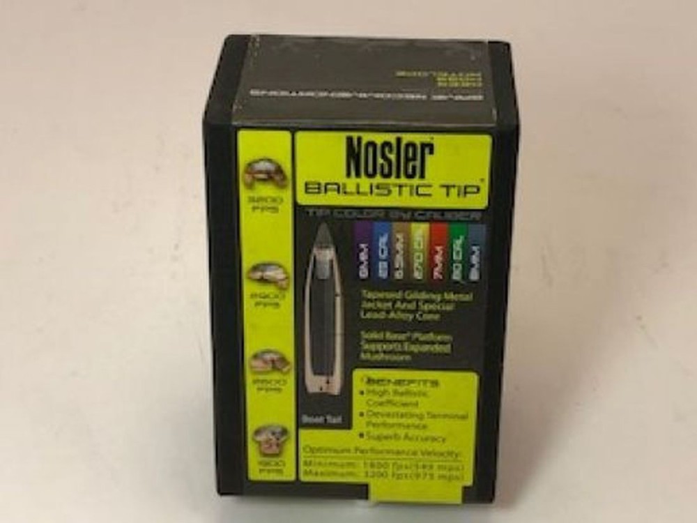 NOSLER B TIP PALLE C6,5 GR 100 QT50