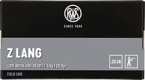 RWS CARICHE 22 LR Z LANG 29 GR QT50