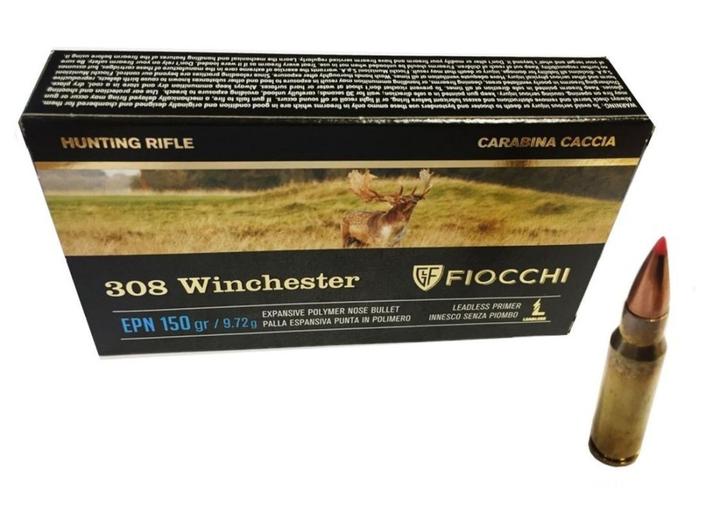FIOCCHI CARICHE 308 WIN 150 GR EPN