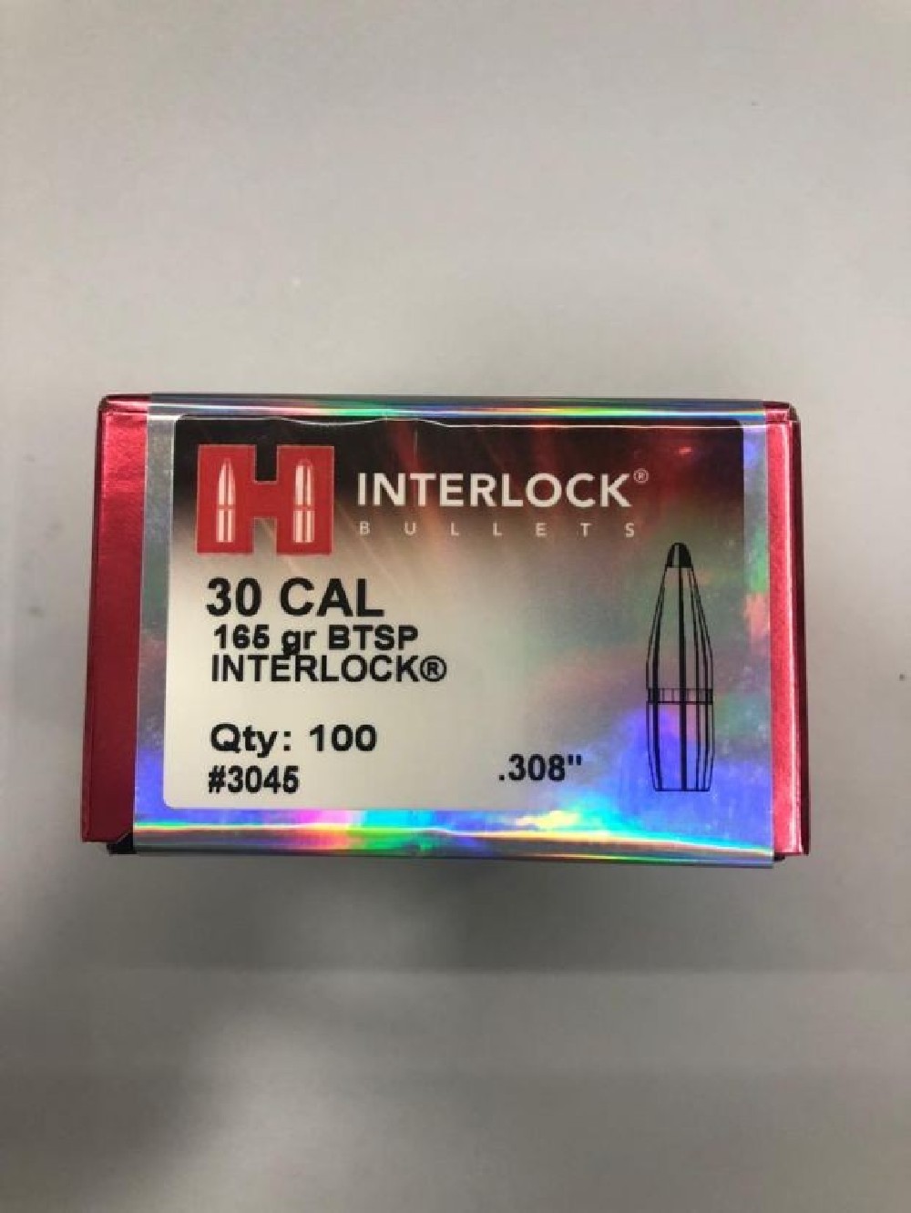 HORNADY PALLE CAL30 GR 165 BTSP