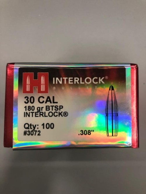 HORNADY PALLE CAL30 GR 180 BTSP