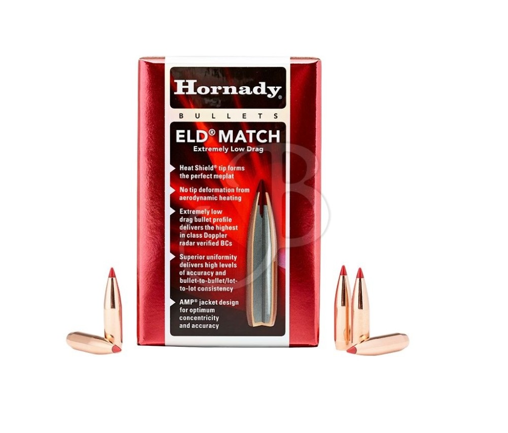 HORNADY PALLE 6,5 MM ELD M GR123