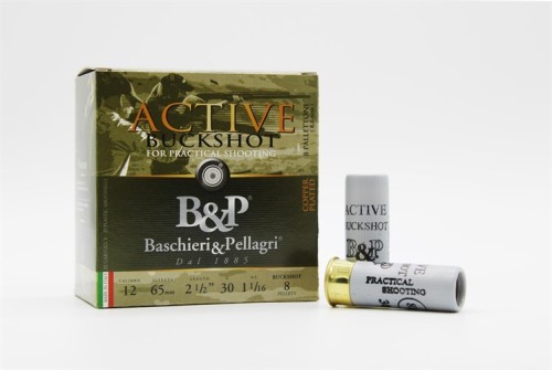 BASCHIERI CART ACTIVE BUCKSHOT C12
