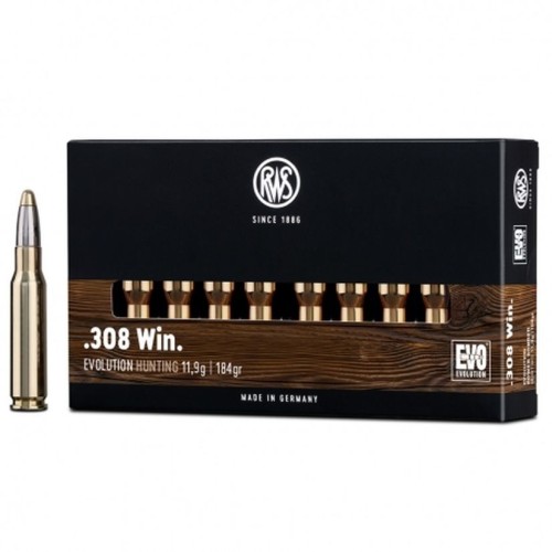 RWS CARICHE 308 WIN EVO 184 GR