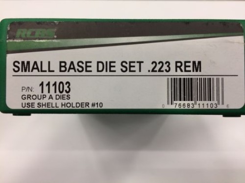 RCBS F L DIE 223 REM SMALL BASE
