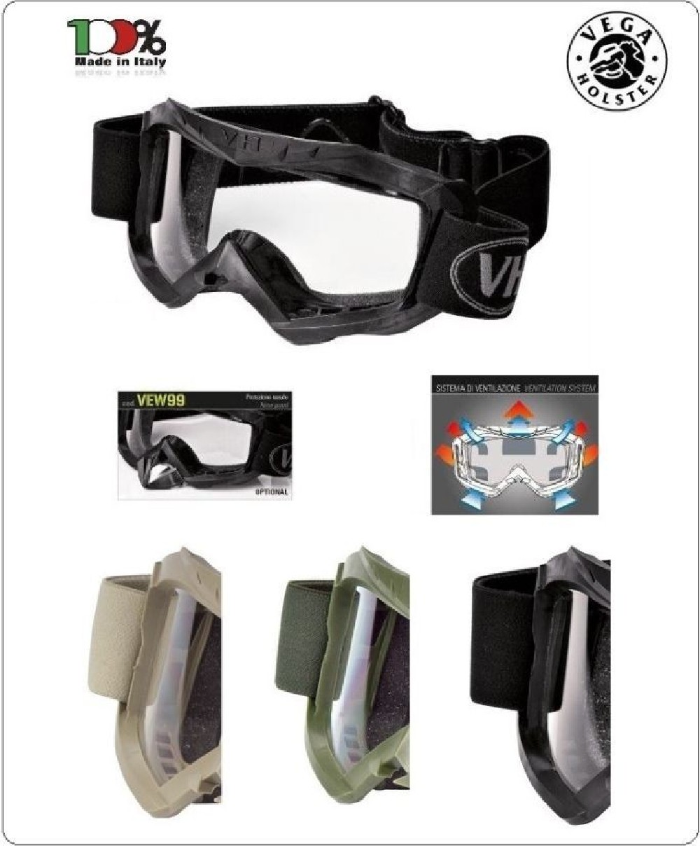 VEGA MASCHERA VERDE MILITARE